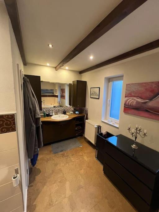 Luxurioeses Ferienhaus Am Ems Jade Kanal Sande Dış mekan fotoğraf