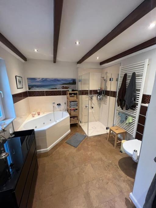 Luxurioeses Ferienhaus Am Ems Jade Kanal Sande Dış mekan fotoğraf