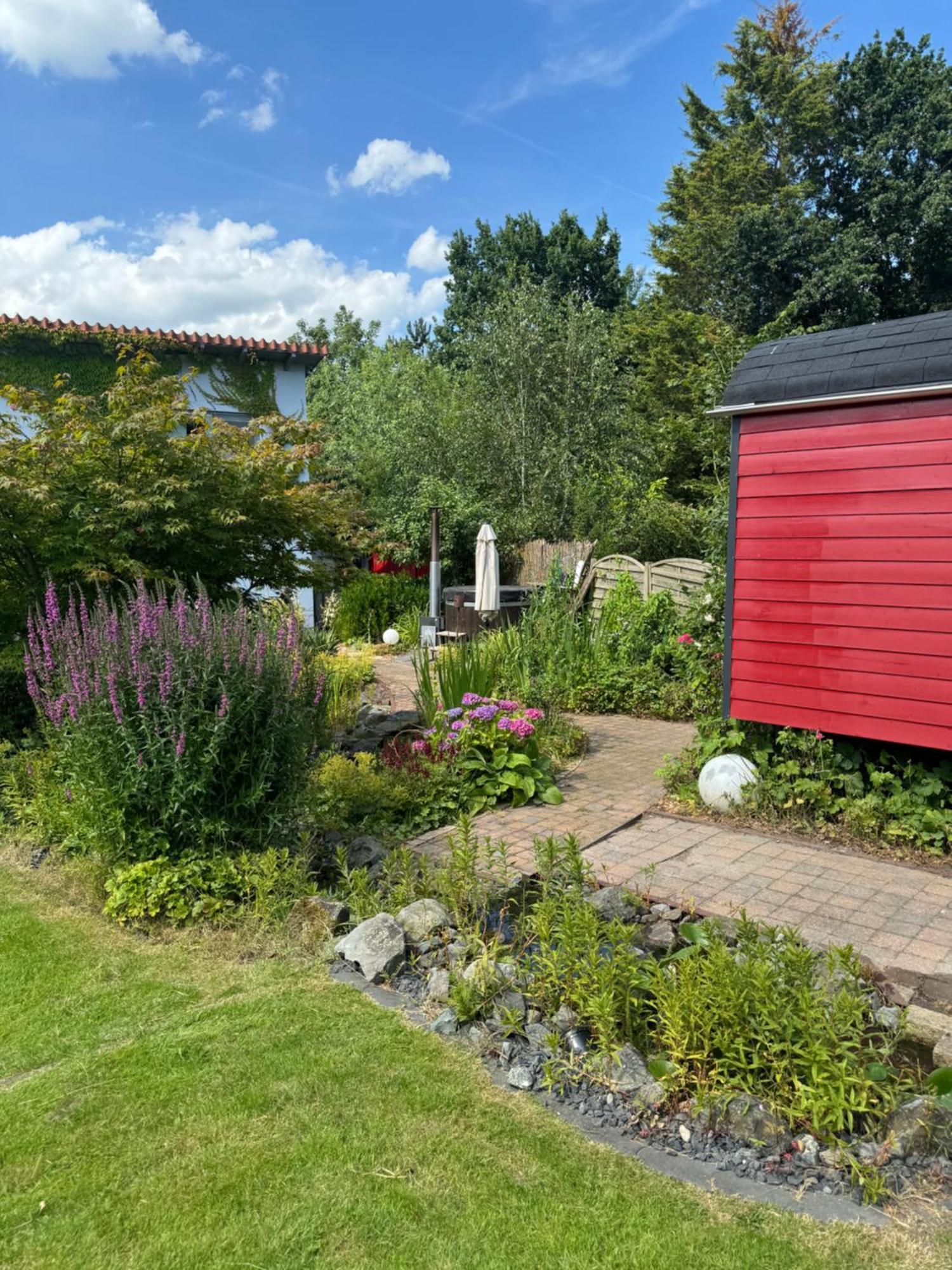Luxurioeses Ferienhaus Am Ems Jade Kanal Sande Dış mekan fotoğraf